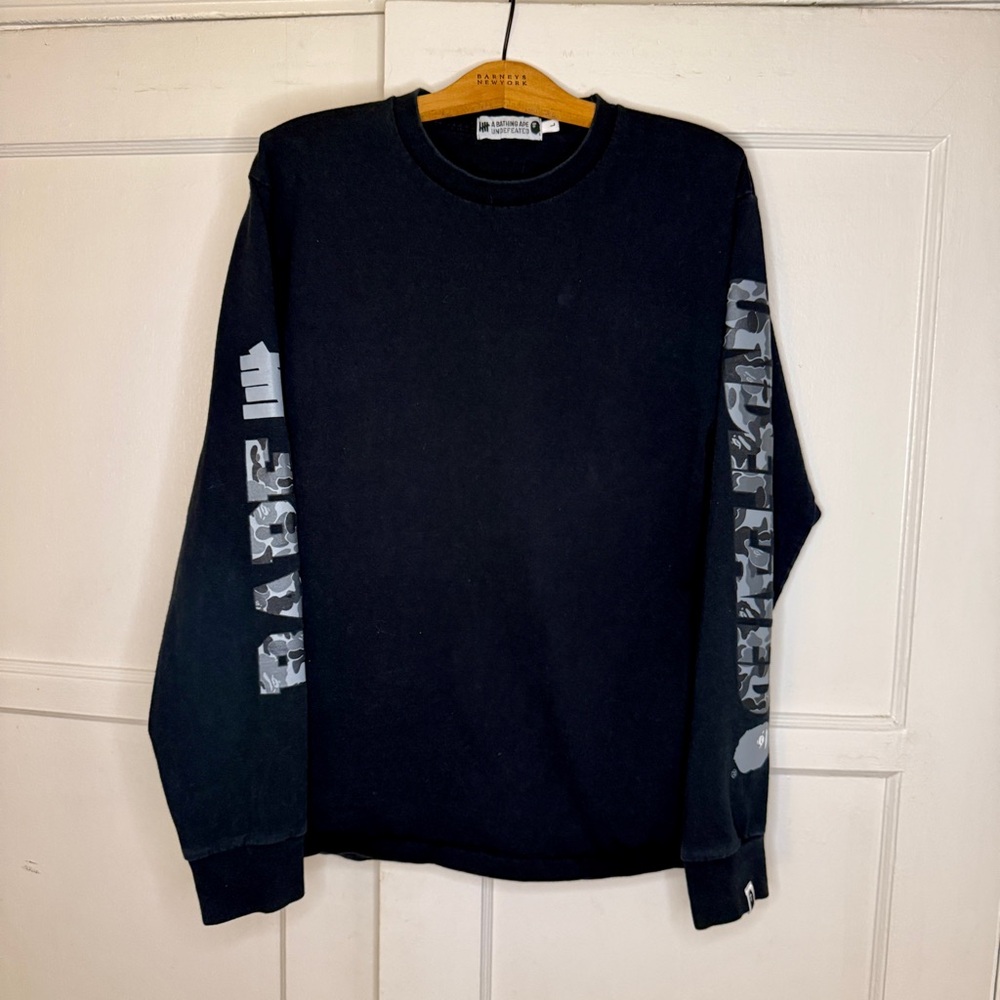 Undefeated x BAPE long sleeve tee L